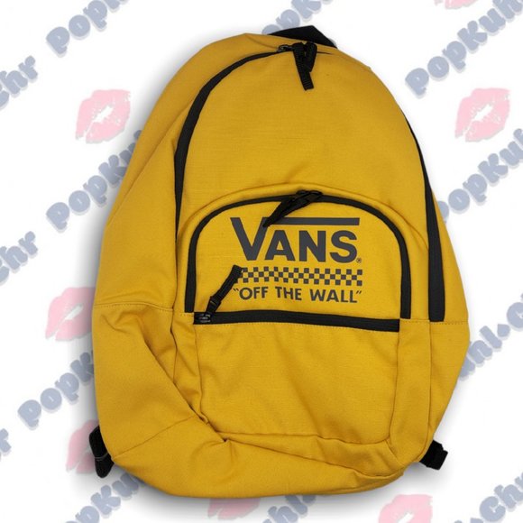 Vans Motivee 3-B Large Laptop Backpack - Yellow - Picture 6 of 6
